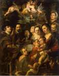 Jordaens Jacob Self-Portrait with Parents Brothers and Sisters - Hermitage